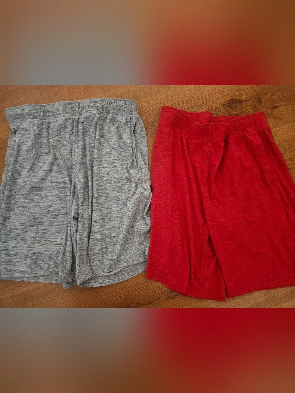 Old Navy Kids Active Shorts - Red, Black, Blue, Gray Large